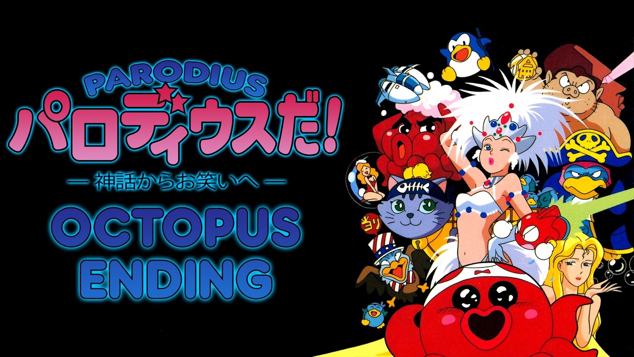 Parodius Da! ~Shinwa kara Owarai e~ | Octopus Ending | Super Famicom