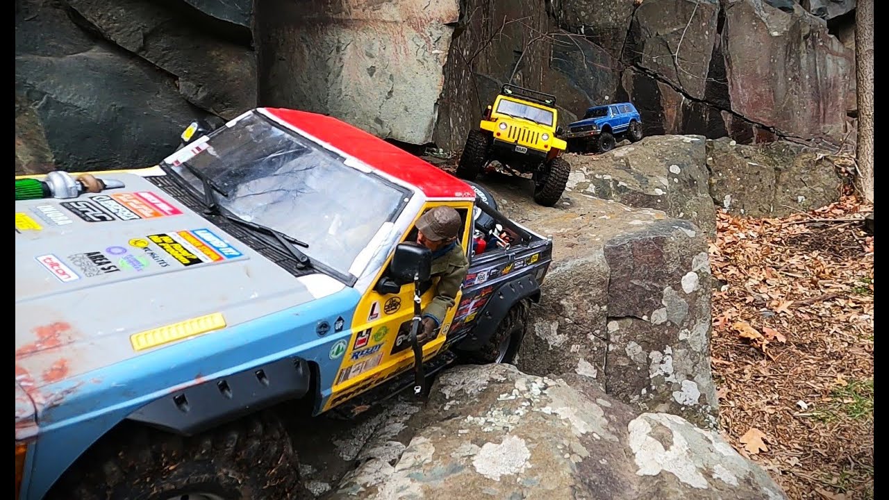 @Traxxas RC TRX-4 High Trail and Sport Rock Crawlers // Jeep Cherokee, Rubicon & Chevy Blazer
