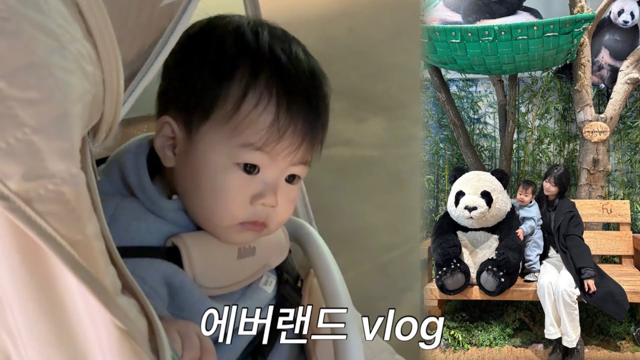 에버랜드 와서 동물만 보고가긴 처음이에요...🐼