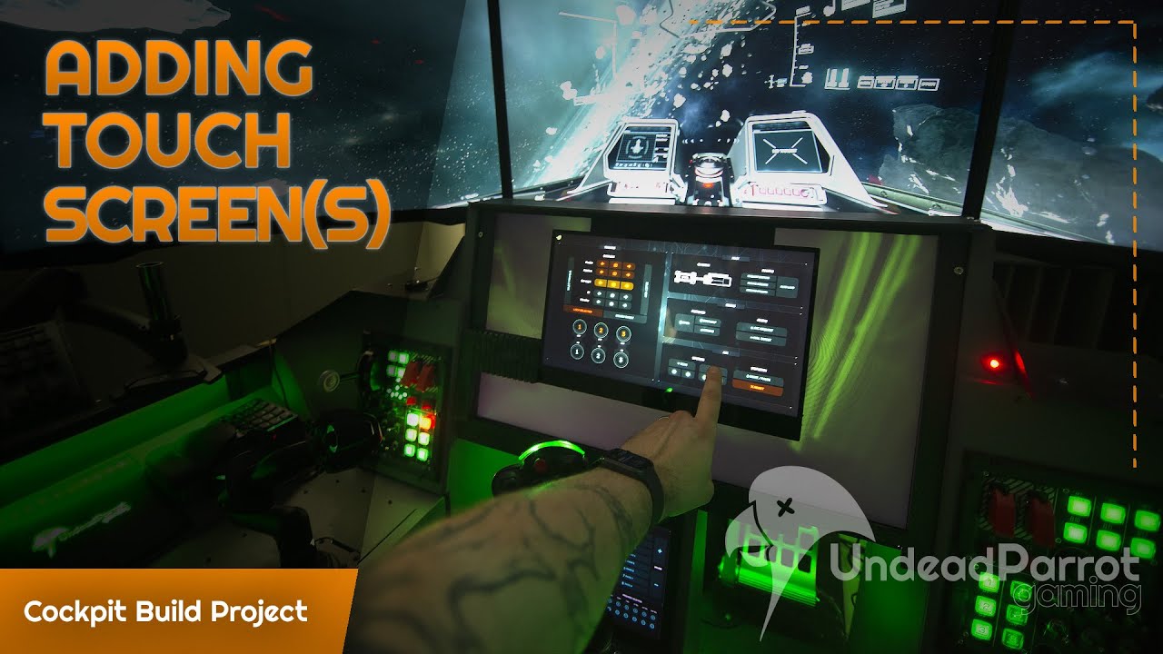 Добавление сенсорного экрана в кабину моего Star Citizen