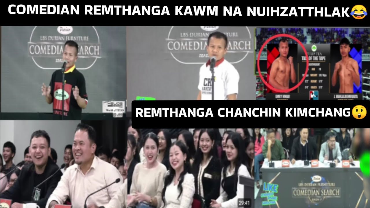 Comedian Remthanga kawmna | harsatna atawk ve nasa😲midang te a tanpui thin😲🙏