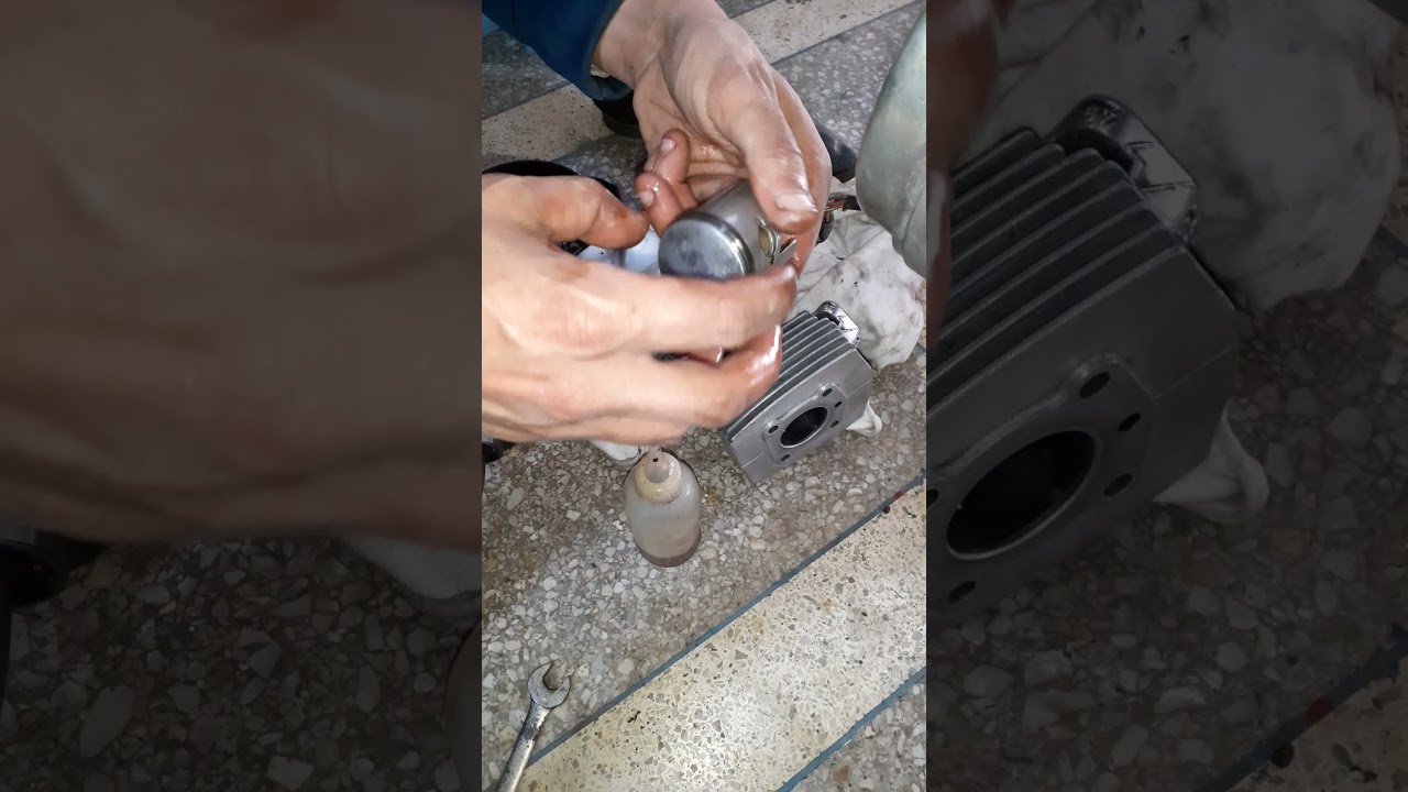 4 إعادة تجميع المحرك #103 remontage motor