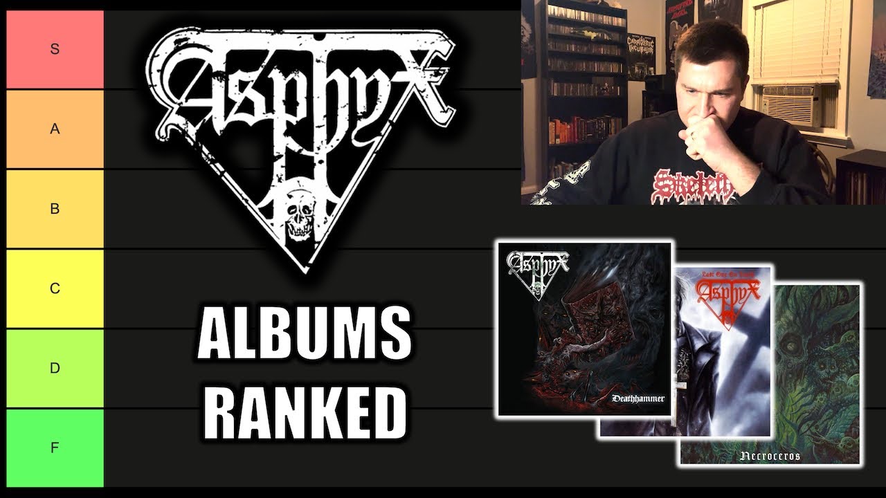 ASPHYX Albums Ranked