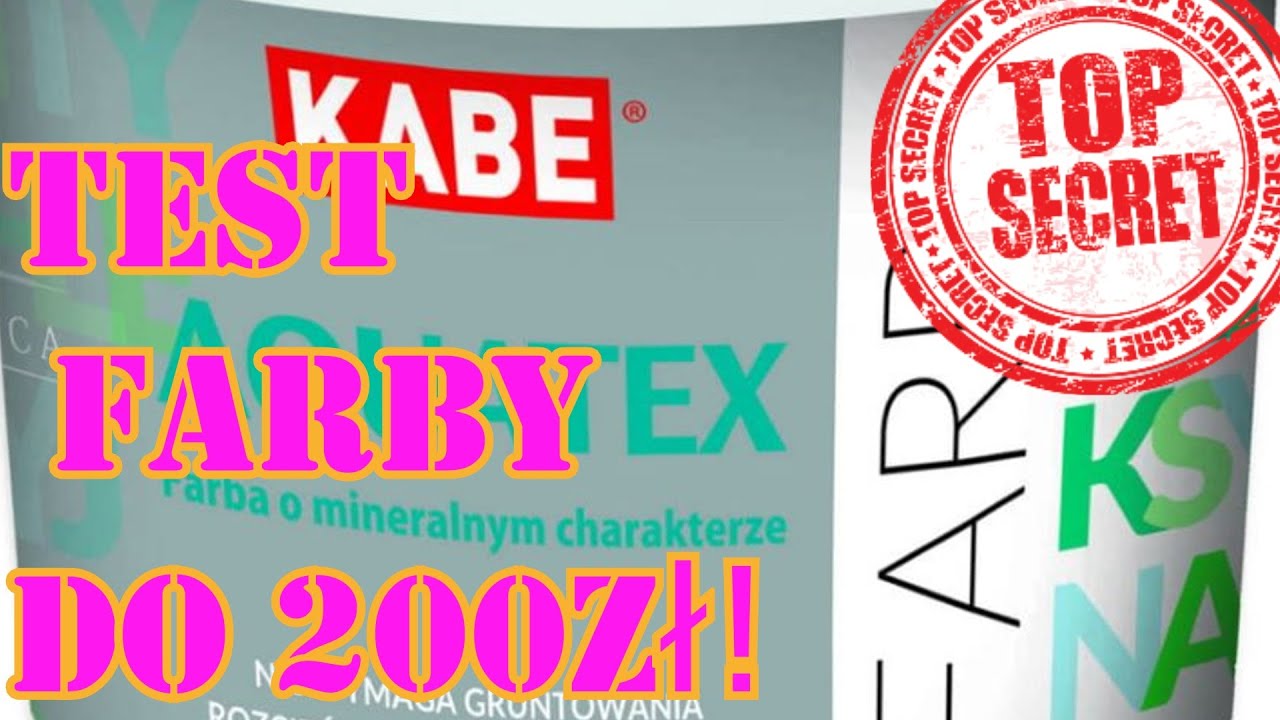 Kabe Aquatex. Super kryjąca Farba w Śmiesznej Cenie. Test na Budowie. Jak malować.
