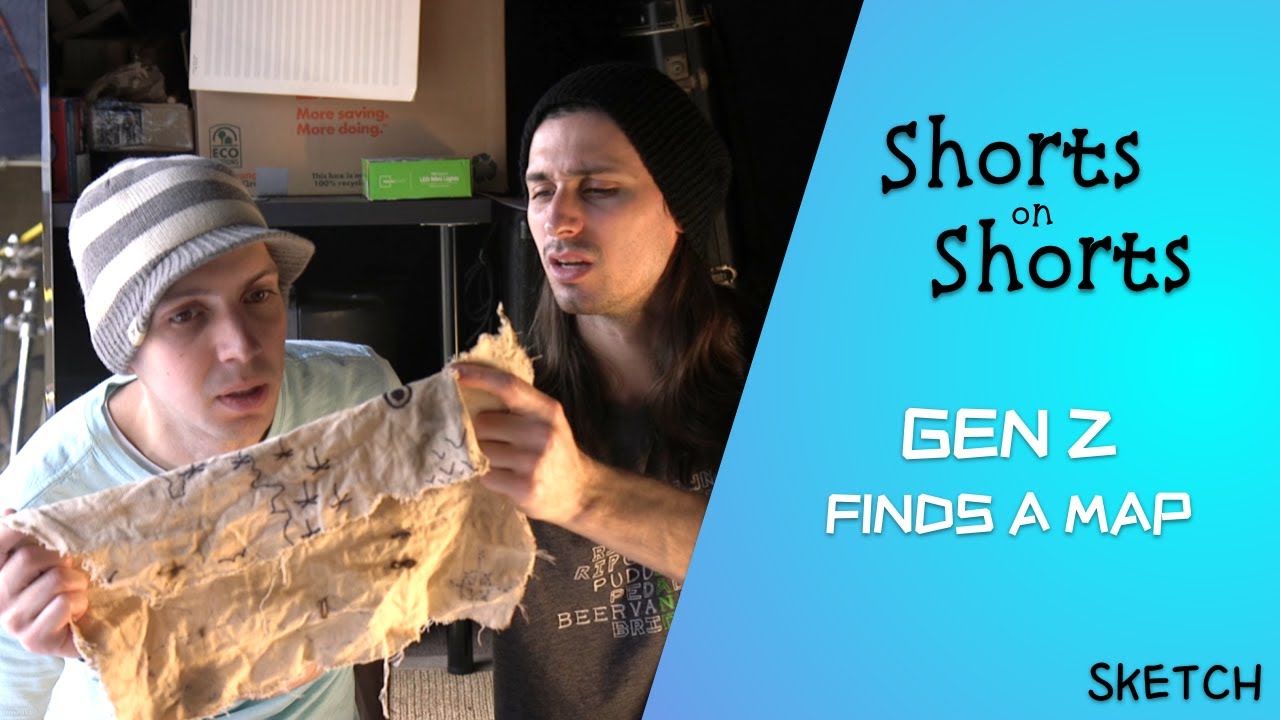 Gen Z Finds a Map - Shorts On Shorts