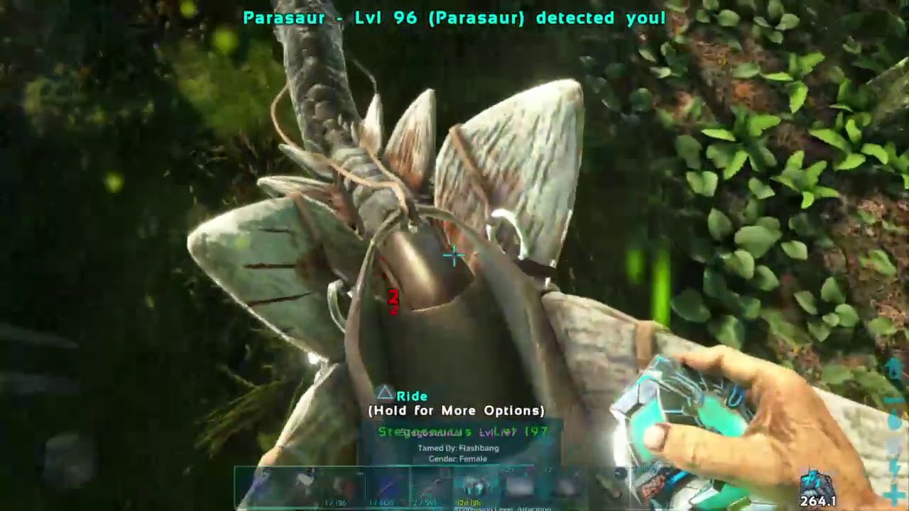 Trolling a small tribe on Ark: The Center.