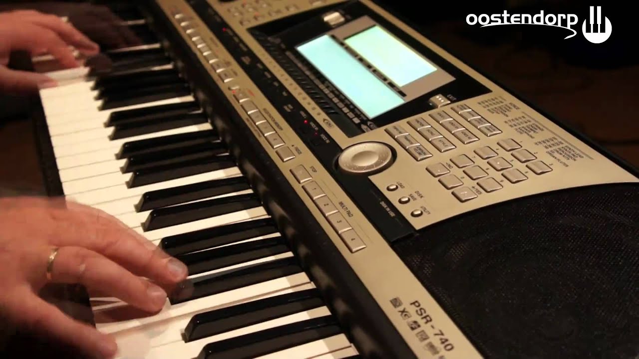Yamaha PSR 740 keyboard bij Oostendorp Muziek
