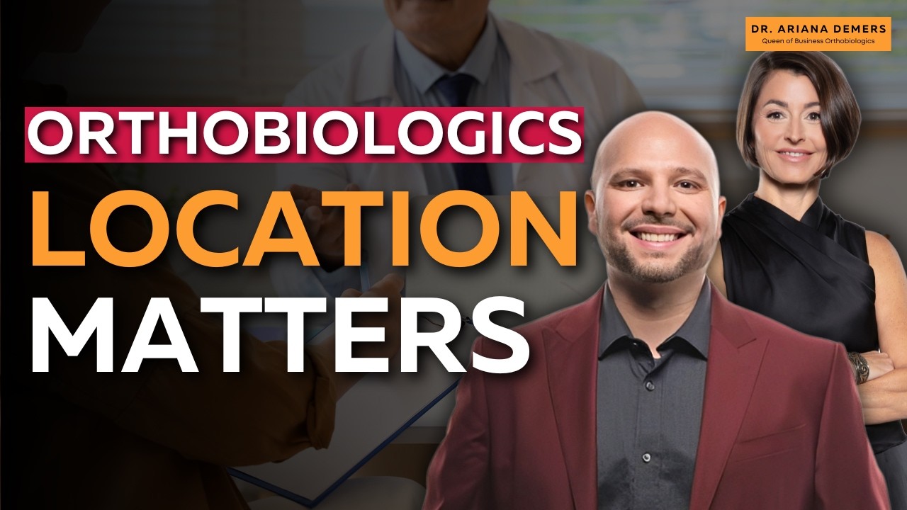 Orthobiologics: How to Choose the Right Space for Your Medical Practice|Conversations in Regen Ep.18