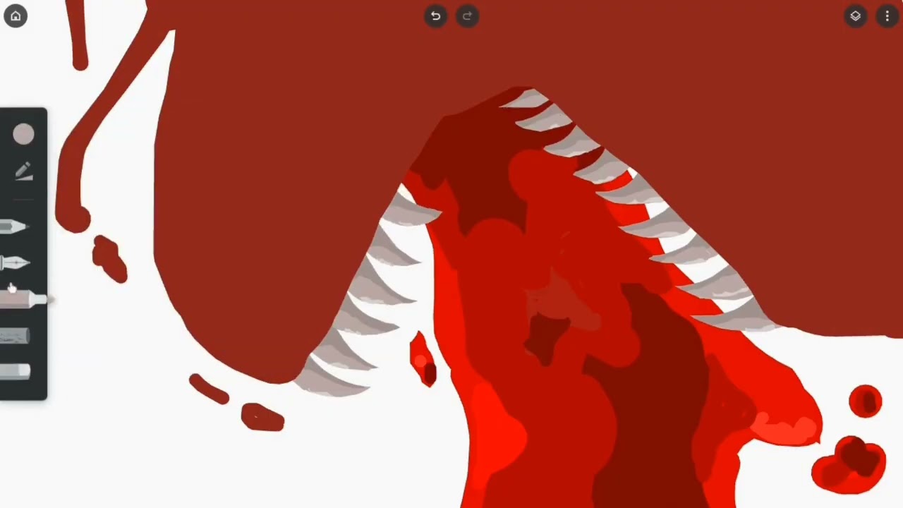 Agony || Shin Godzilla 6th Form Speedpaint