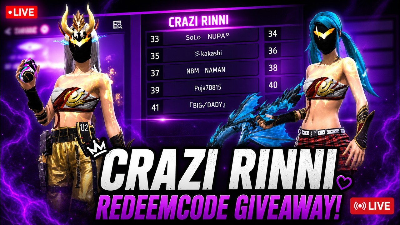 FREEFIRE LIVE REDEEM CODE GIVEAWAY||LIVE FF CUSTOM ROOM ||LIVE TEAMCODE GIVEAWAY|| DIAMOND GIVEAWAY