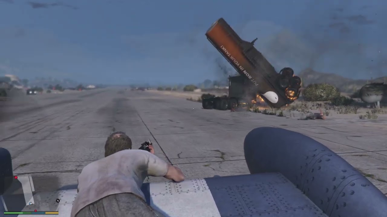 Again failed 😒(clear the spot & airplane) فشل ثالث بالتنظيف والاقلاع#gta5 #gta #gaming #explore 