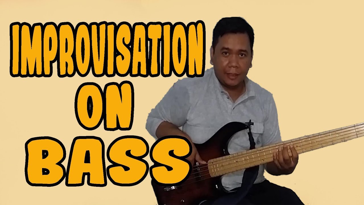 Improvisation on Bass With English Subtitle By Jimmy Frank