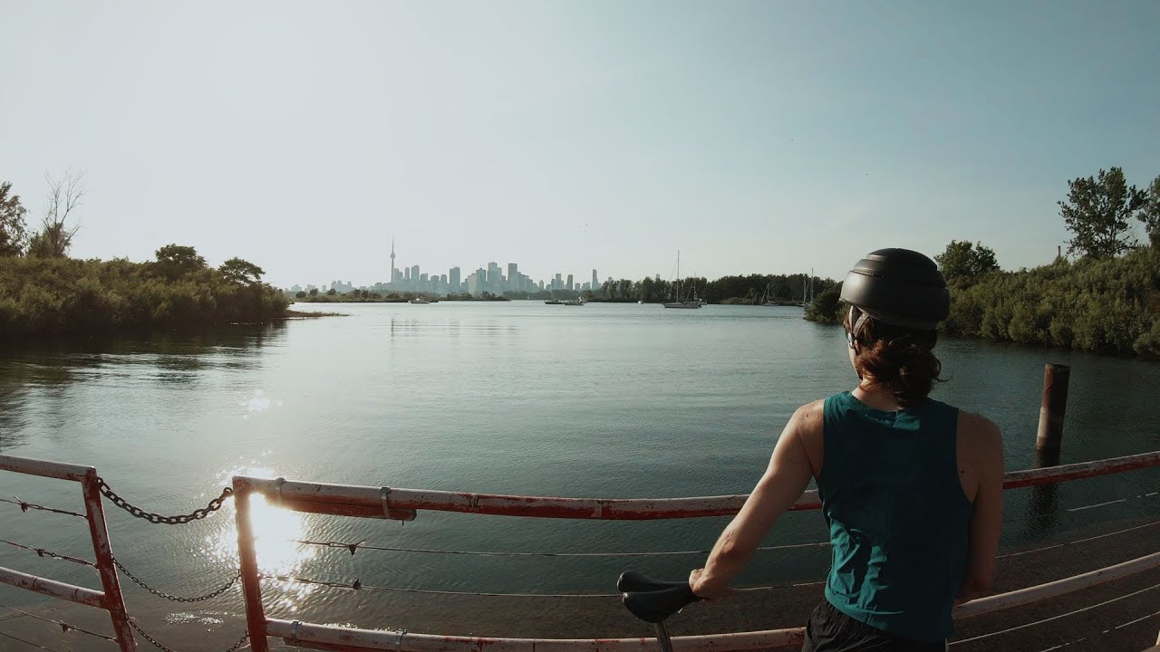 Cycling Toronto's Leslie Street Spit (Tommy Thompson Park)