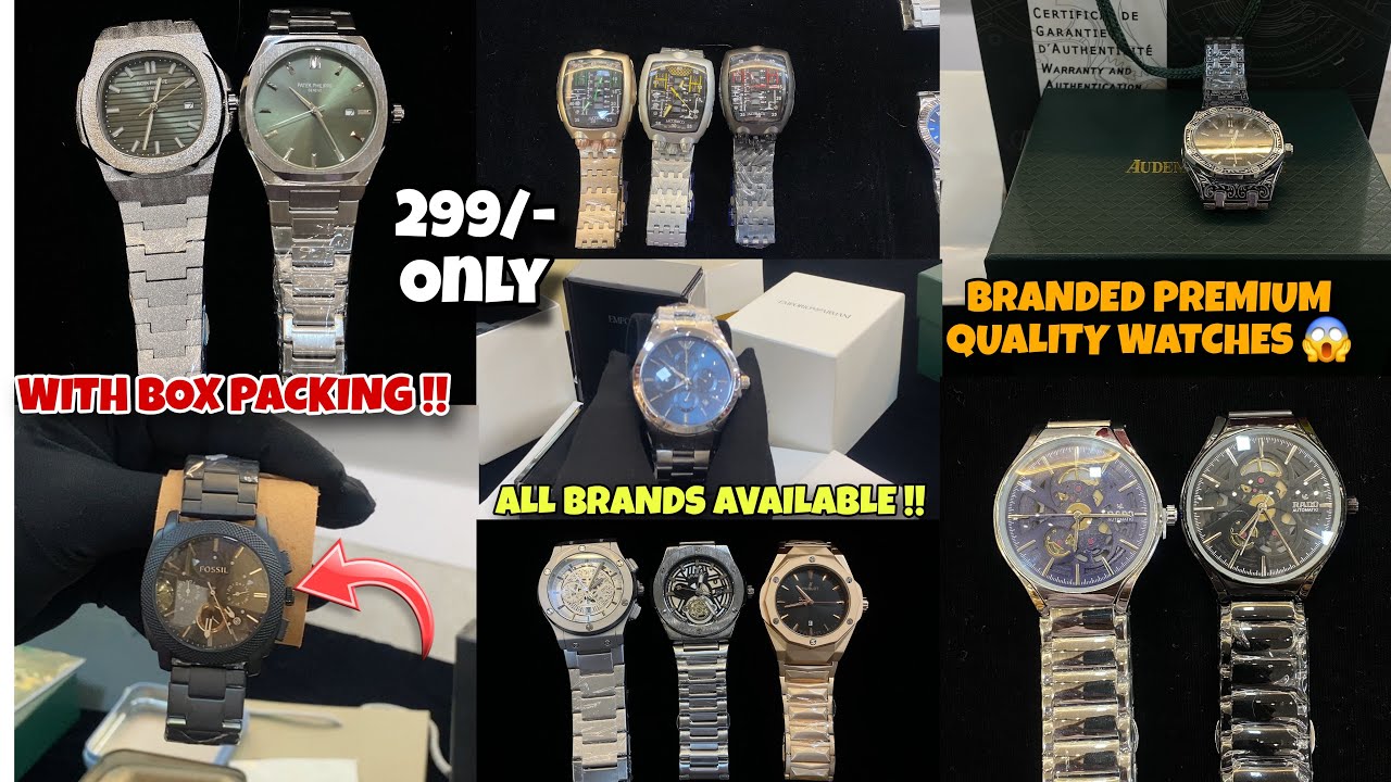 7A Quality Watches In Mumbai | Premium Quality Watches | All Brands Available 🤑| Branded Watches