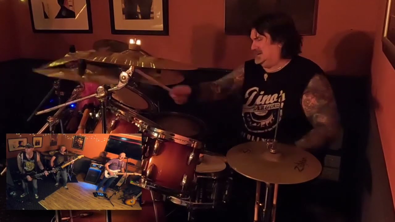 Drum Cam - Strange Kind of Woman / Black Night - Deep Purple cover