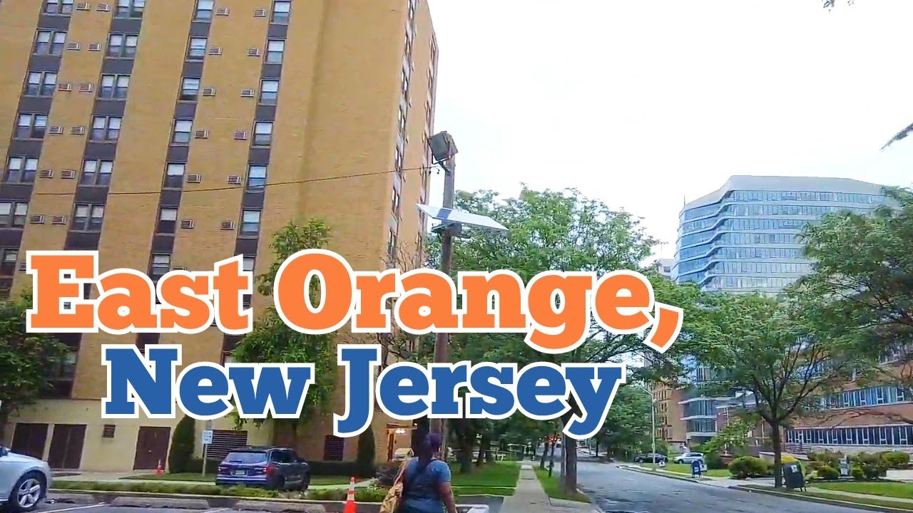 Walk tour in East Orange, New Jersey, USA | S Harrison St to Main St