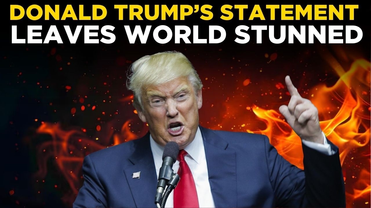 BREAKING LIVE: Trump Delivers Latest Address, Comments Leave Everyone Stunned | Donald Trump Live