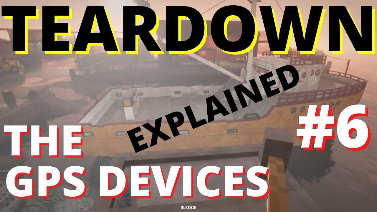 TEARDOWN GAMEPLAY TUTORIAL #6 - The GPS Devices mission guide with all optional objectives