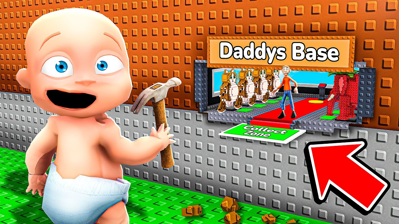Smarty Makes Daddy's Base TINY in Steal a Brainrot!