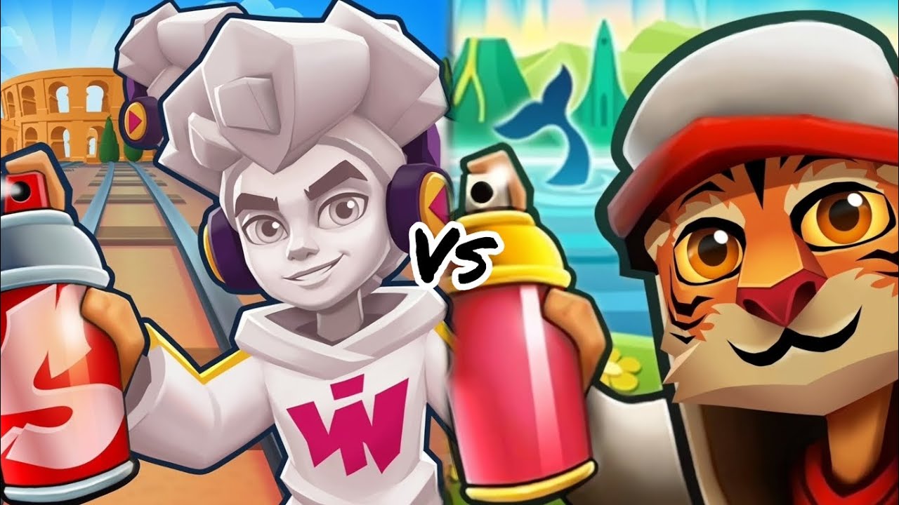 Subway Surfers: Rome 2026  🆚 IceLand |🤔Which Map is best? Vittorio Vs Frank Tiger🔥