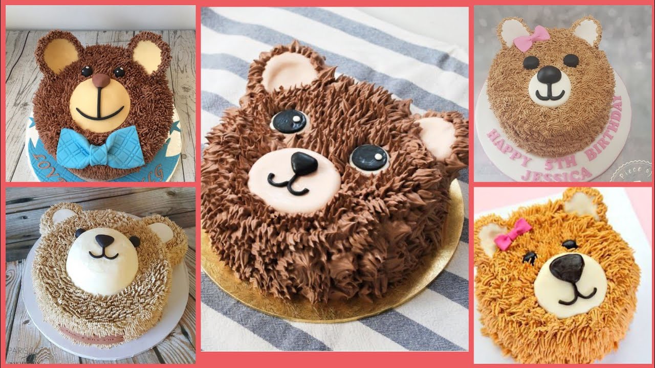 Teddy Bear Birthday Cake Designs/Latest Teddy Bear Cake Ideas For Kid's Birthday Party 2020