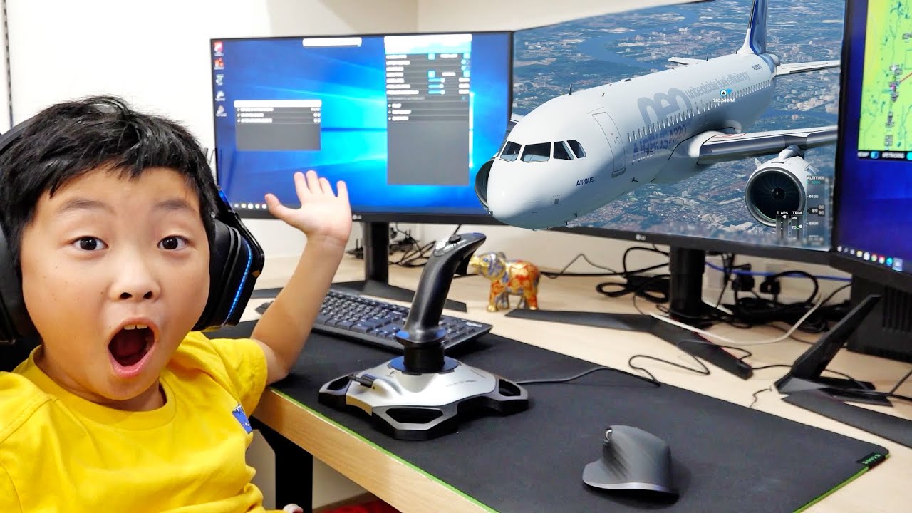 игра самолет игра для детей Airplane Game Play with Trip for Kids