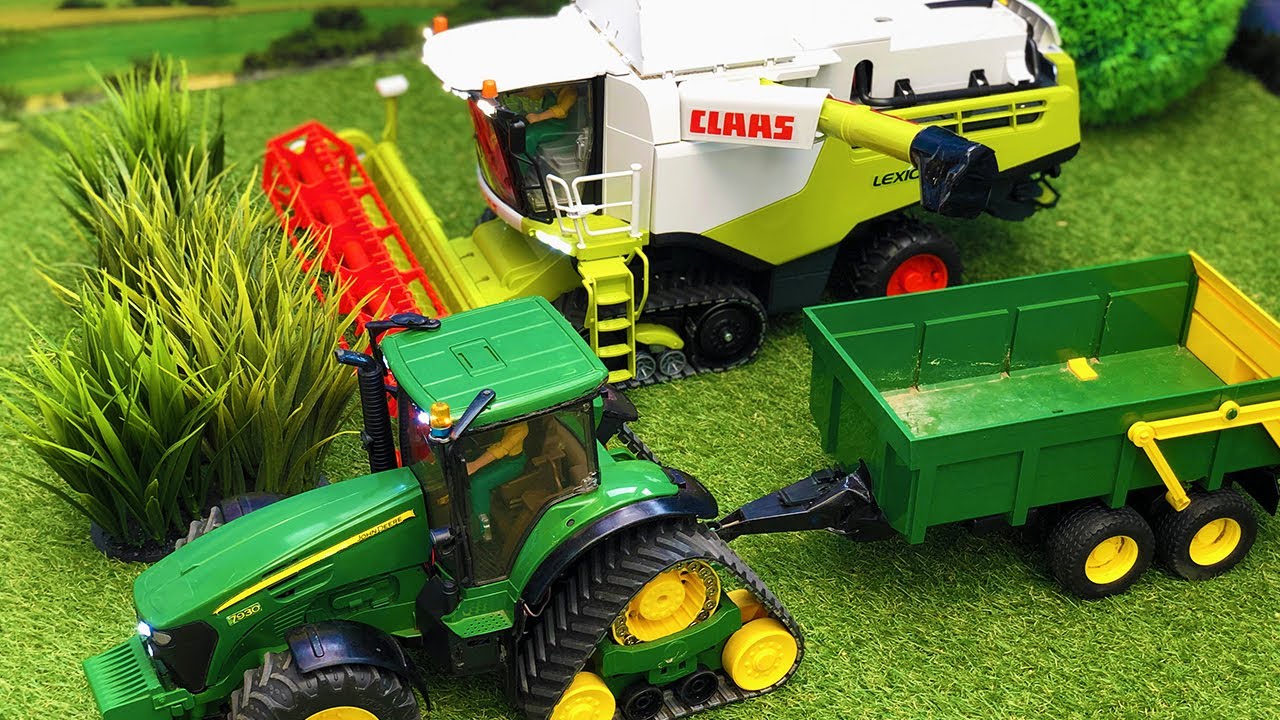 Bruder RC Farm Toy Combines!