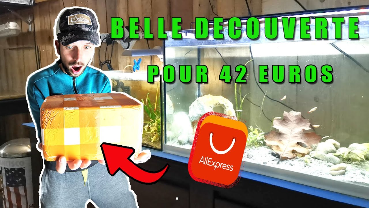 Unboxing et présentation d'un gros bulleur Aliexpress !!  - FISHROOM [ Riverking ]