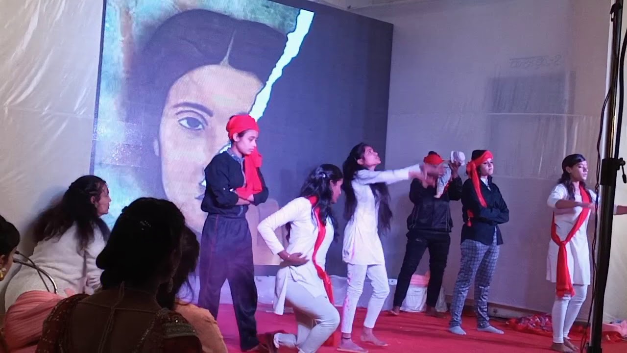 Beti bachao performance in govt. Kasturba college guna