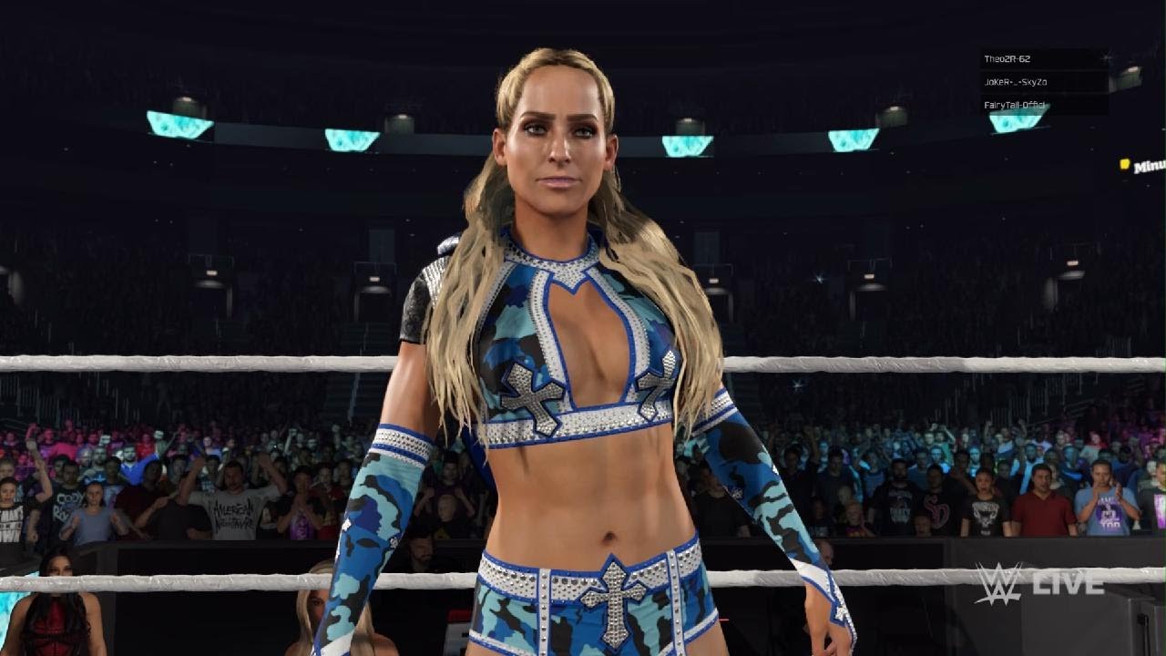 WWE 2K25 Michelle vs Stepanie vs Charlotte