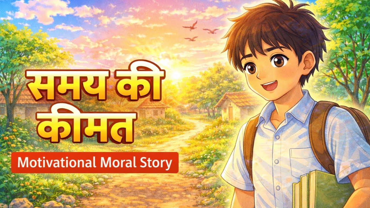 समय की कीमत | Life Changing Story | Moral Story | Kidz Kindle #timeismoney #opportunity #righttimes
