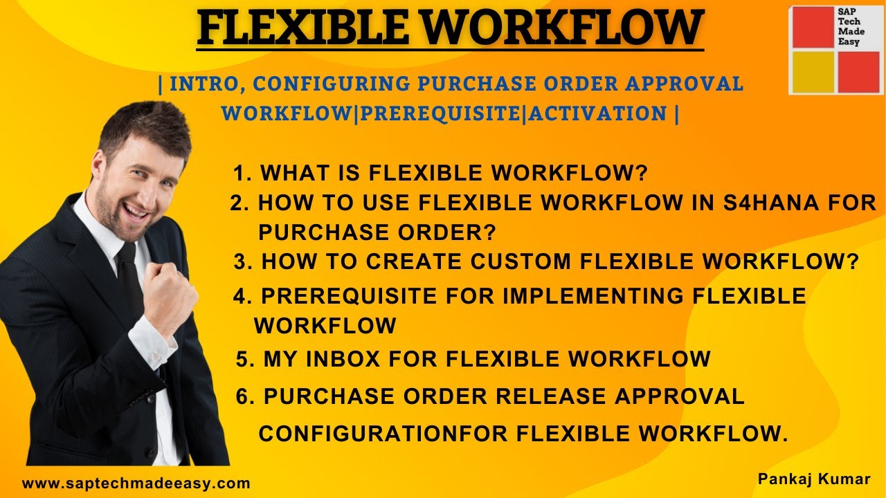 Flexible Workflow| Intro, Configuring Purchase order approval workflow|prerequisite|activation etc.