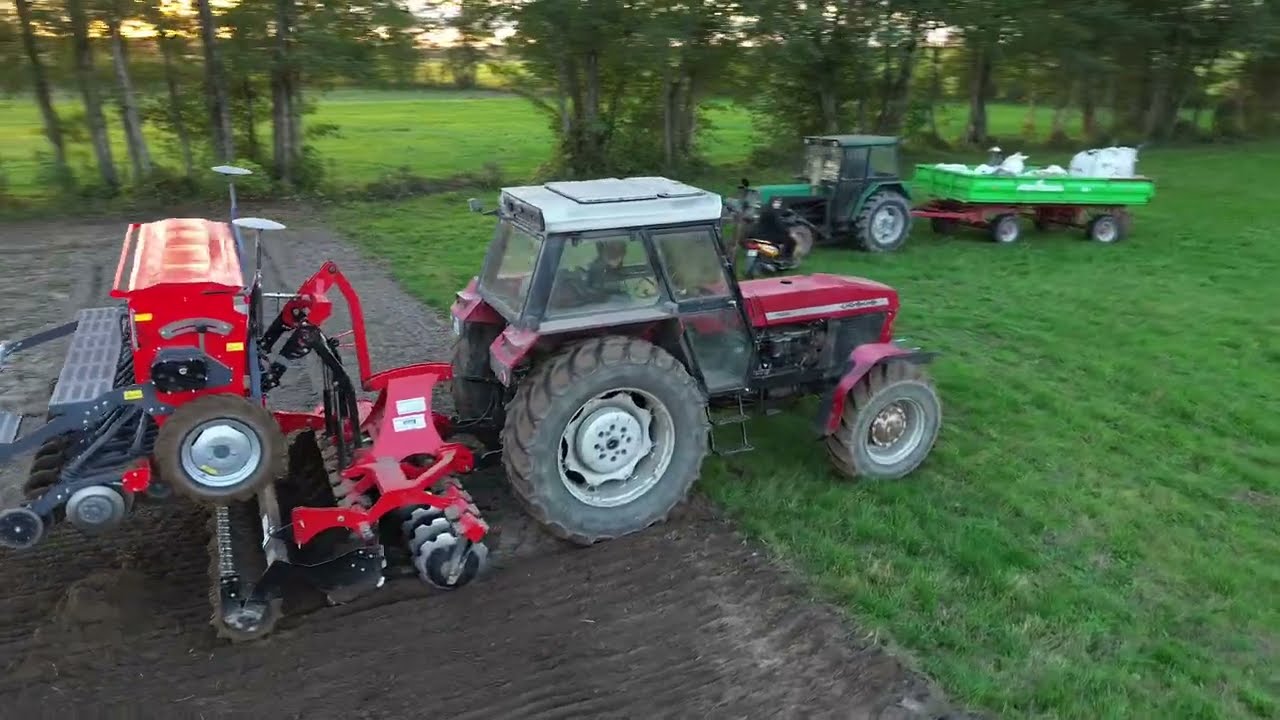 🌾 Siew pszenicy i PSZENŻYTA 2025 NOWY NABYTEK SIEWNIK | EURO MASZ SRT 27 Agro Kuzyni🔥