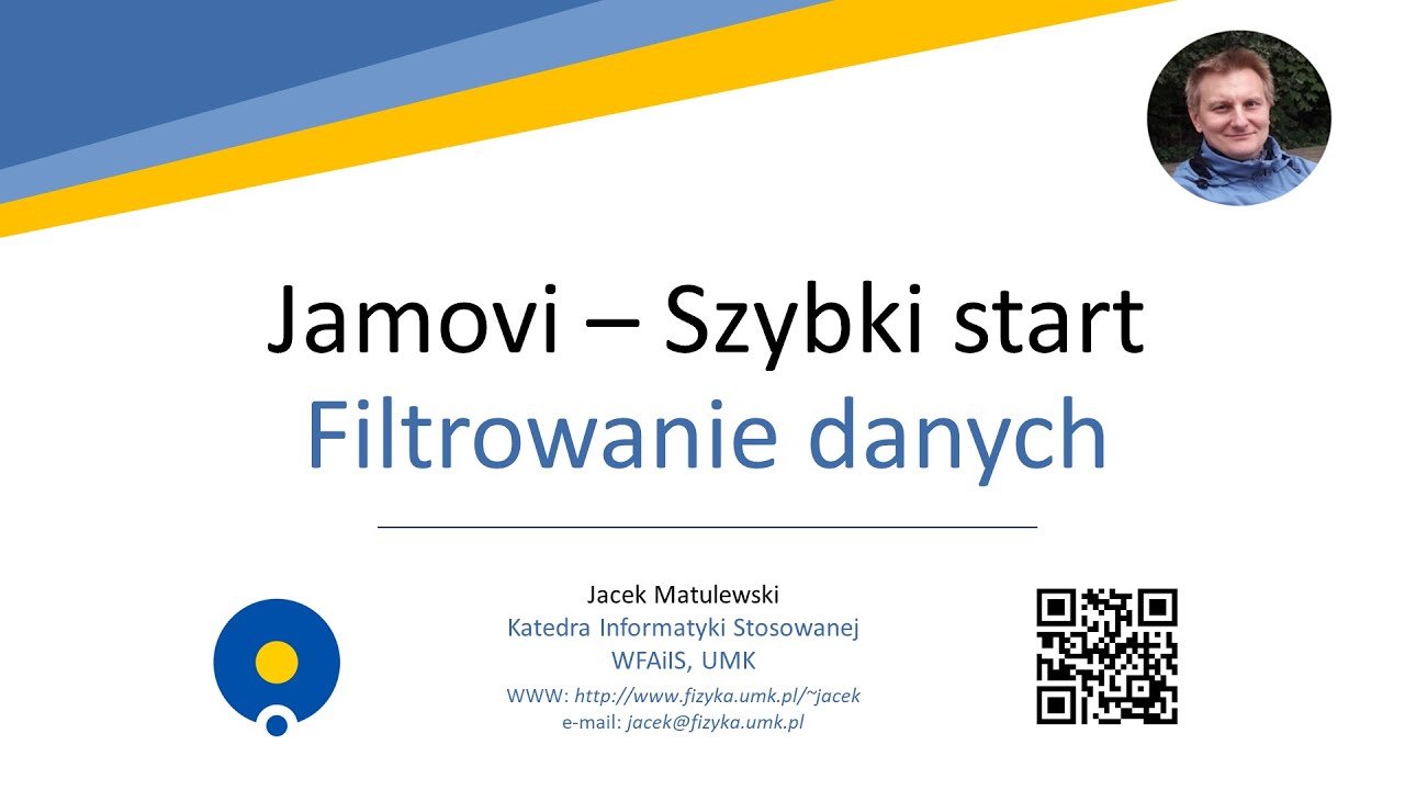 Jamovi - S1 06 - Szybki start - Filtrowanie danych