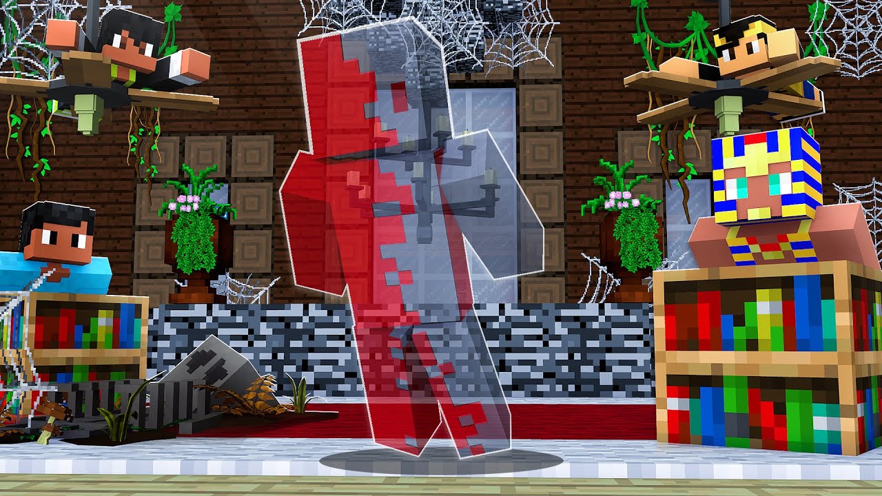 SE ESCONDA NA CASA ASSOMBRADA no MINECRAFT! ‹ Koow ›