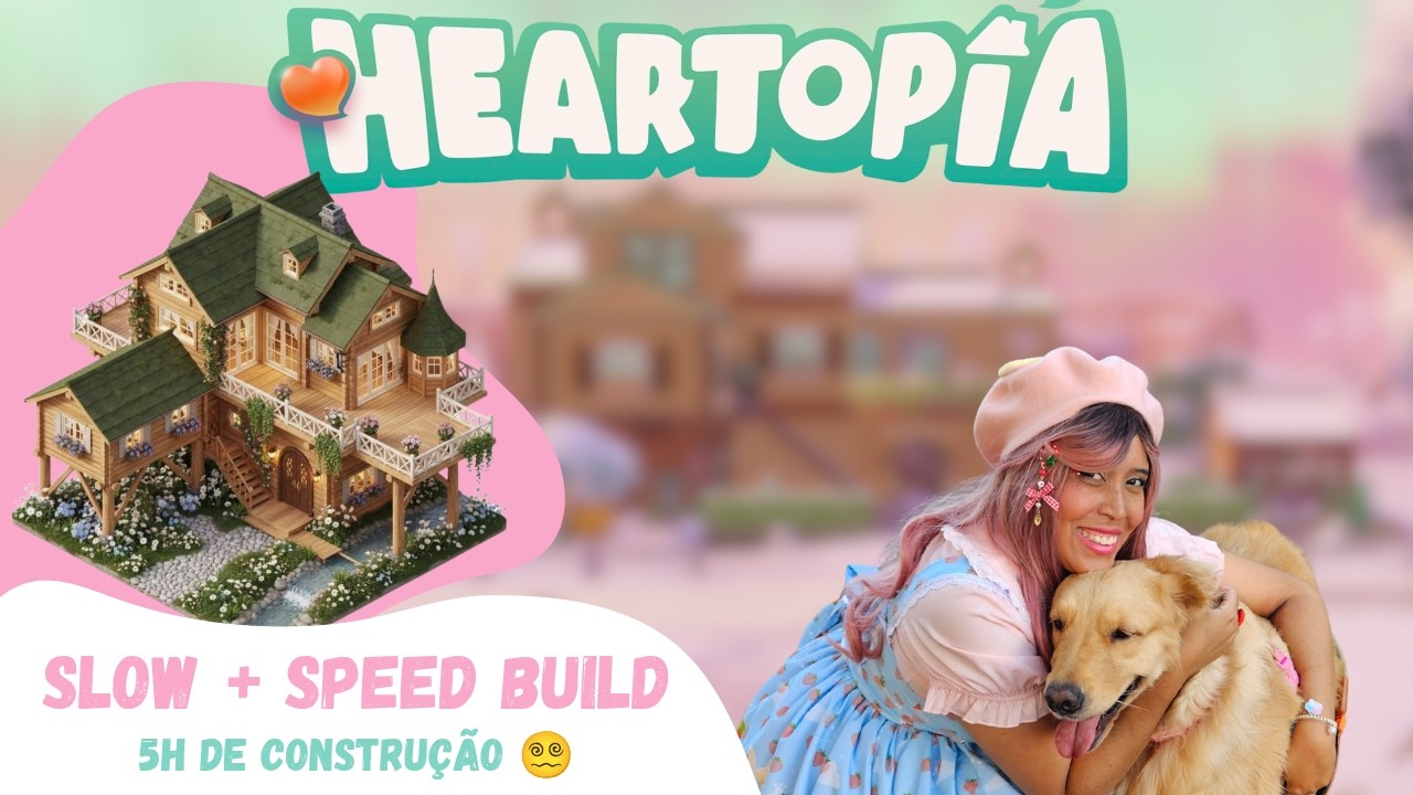 Heartopia | Construí uma casa do Pinterest! (achei até melhor)