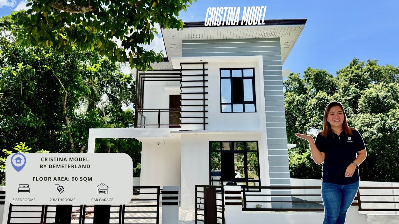 Complete Turnover House and Lot For Sale | Cristina Model 3 BR-2TB