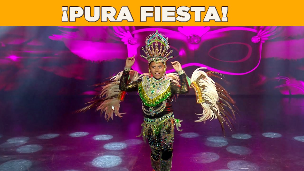 Con solo 11 años, Eliel trajo todo el carnaval de Corrientes a "Buenas noches Familia"