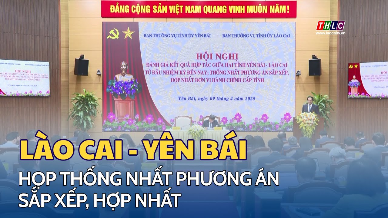 Ban Thường vụ Tỉnh ủy Lào Cai làm việc với Ban Thường vụ Tỉnh ủy Yên Bái | THLC