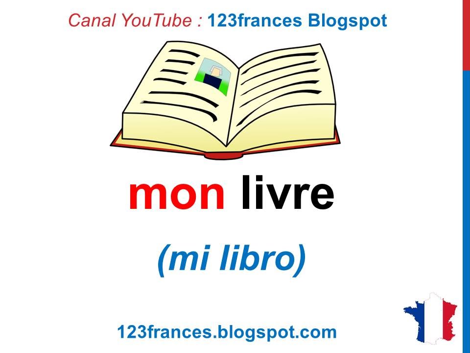 Curso de francés 15 - ADJETIVOS POSESIVOS en francés Mon Ma Mes Ton Ta Tes Son Sa Ses Notre Nos Aula