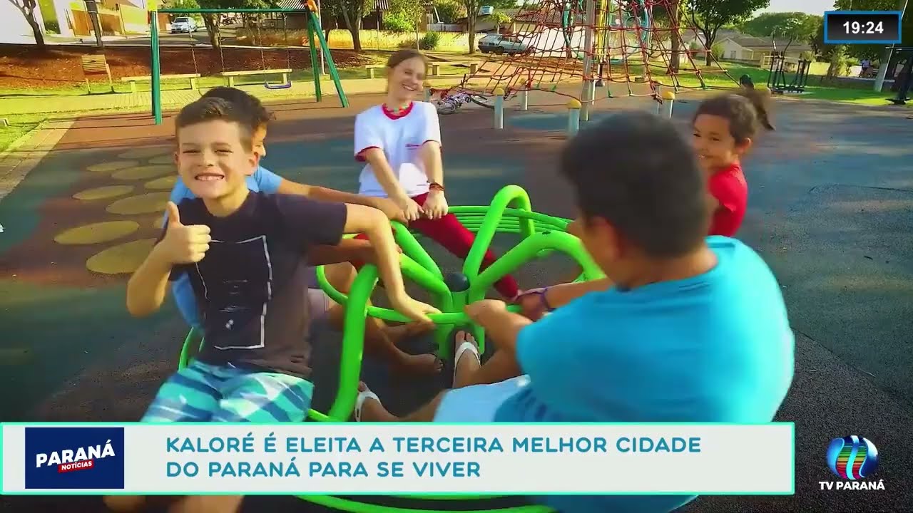 Kaloré foi eleita a terceira melhor cidade para se viver no Paraná e a 43ª melhor do país.