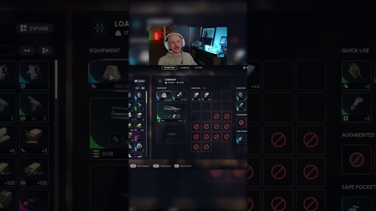 How augment bonus slots work 