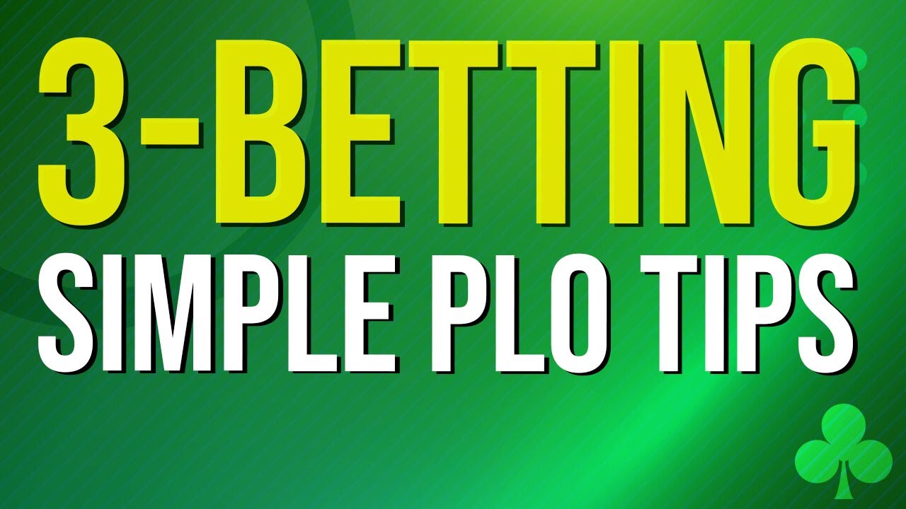 How to 3-Bet the Correct Ranges in Pot Limit Omaha Poker | PLO Tips