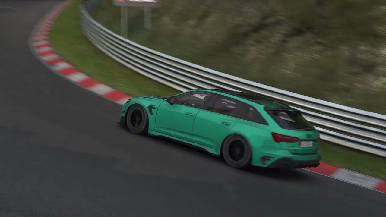 Audi RS6 On Nordschleife