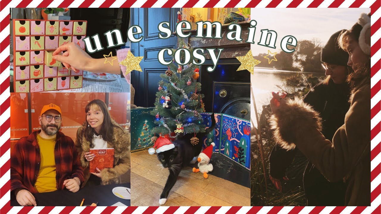 une semaine cosy avec moi ✨ on se met dans l'ambiance de noël (+ lou !)