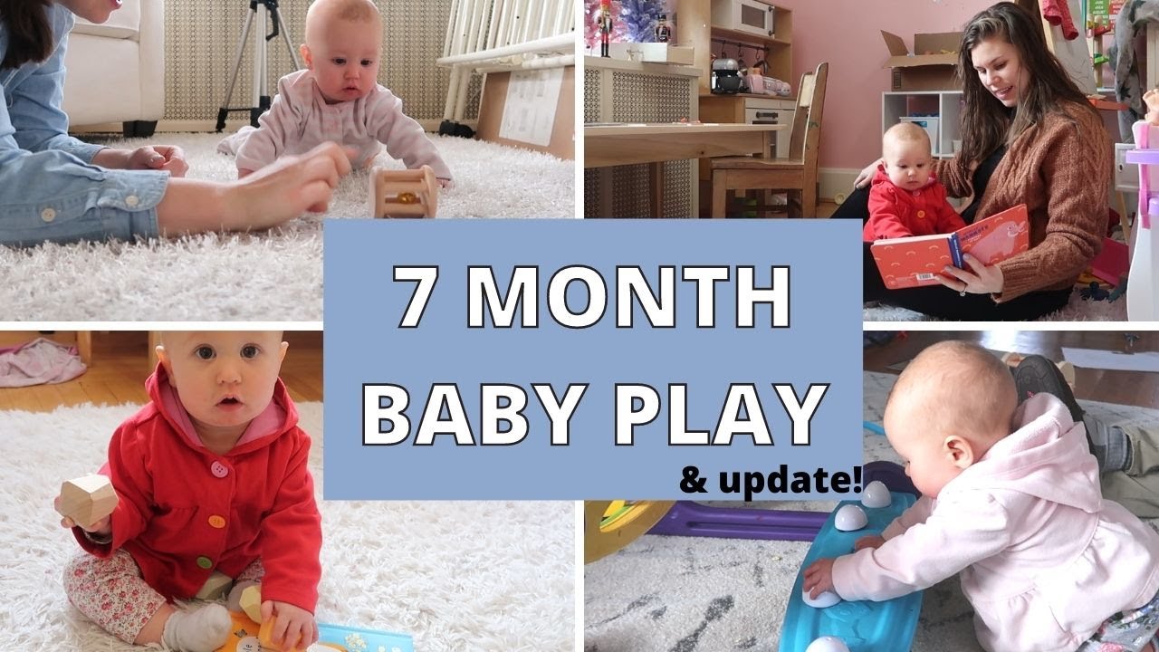 HOW TO ENTERTAIN A 7 MONTH OLD BABY / ACTIVITIES FOR BABIES 7 MONTHS OLD / HOW TO PLAY WITH BABY 7 m