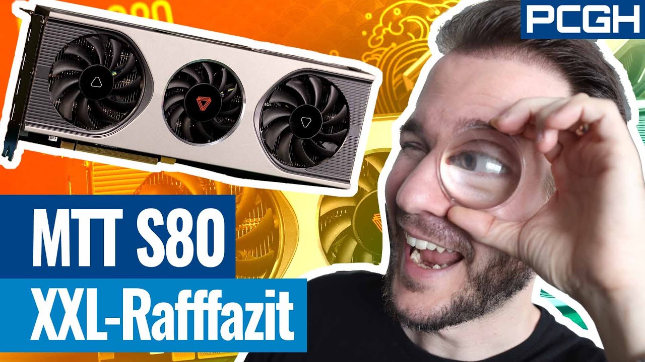 PCIe-5.0-GPU im Spezial-Test: Ist die MTT S80 zum Spielen geeignet? 🕹