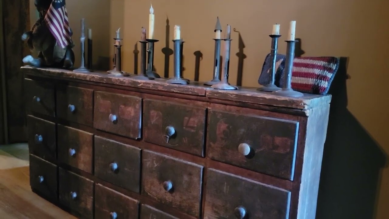 SUMMER TOUR Home of Ginny Curry ~ Antiques ~ Primitves ~ Patriotic ~ Early America ~ Part 2