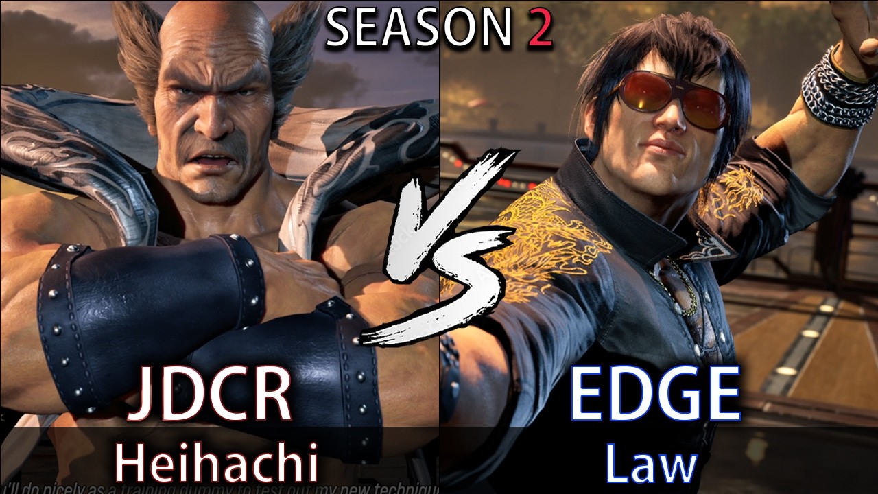 JDCR (Heihachi) vs EDGE (Law) - [Season 2] [Tekken 8] (REPLAY)