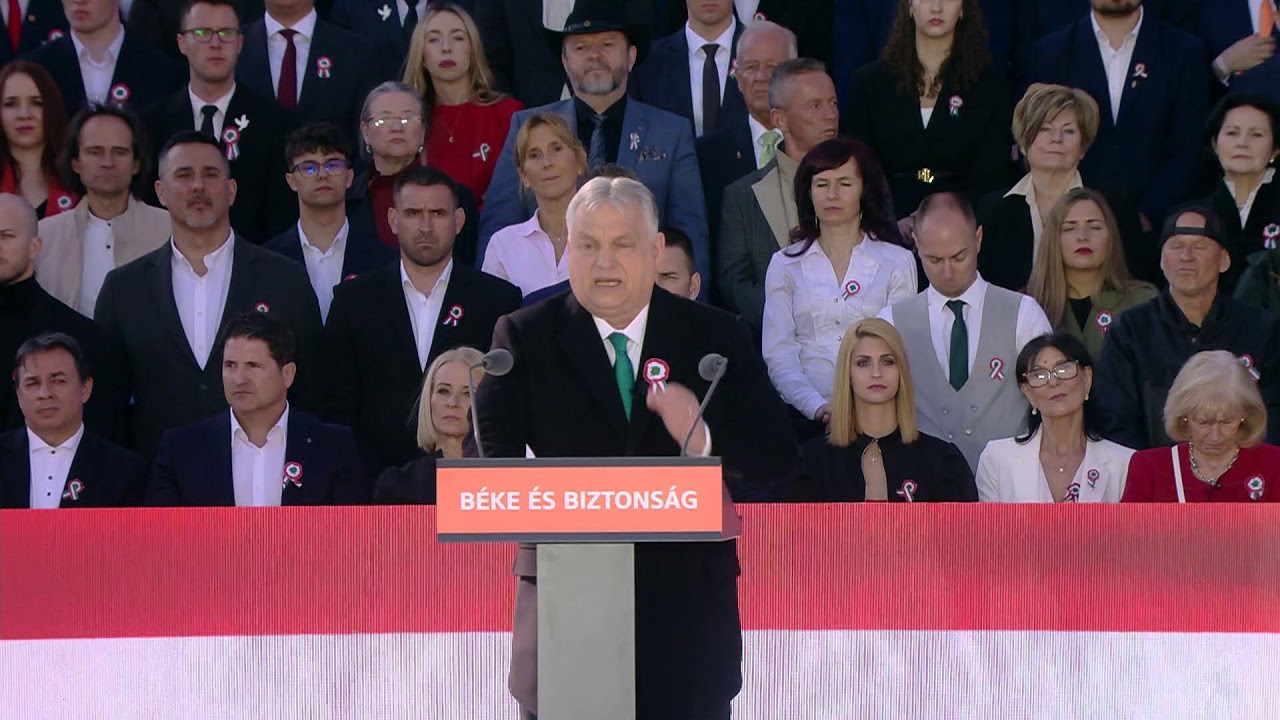 Március 15. 🇭🇺🇭🇺🇭🇺 A legnagyobb békemenet. Nem leszünk ukrán gyarmat!